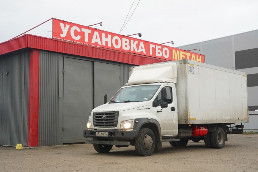Установка ГБО на фургон ГАЗ 2824 FS
