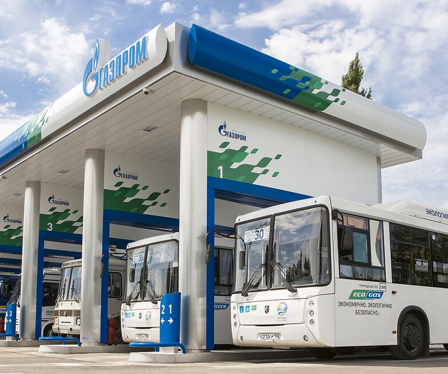 ГАЗПРОМ - локомотив развития рынка газомоторного топлива
