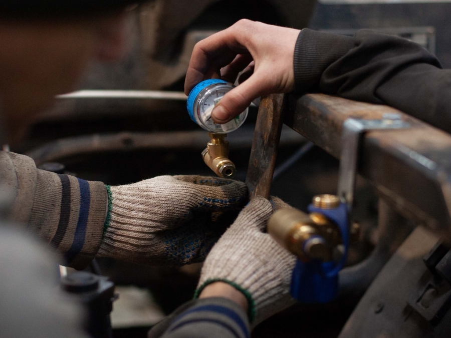 Установка ГБО на тягач SCANIA