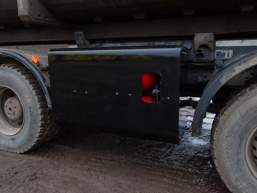 Установка ГБО на тягач SCANIA