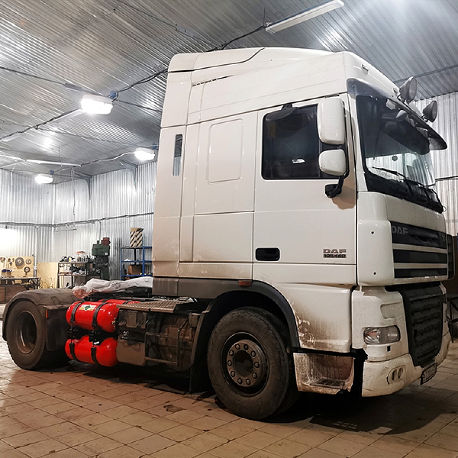 Газодизельный комплекс на DAF