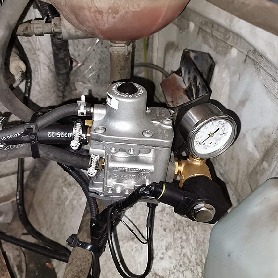 Установка ГБО под метан на ГАЗ-C41R13