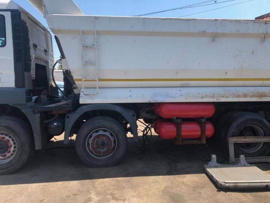 Переоборудование на метан MAN TGA 41.400