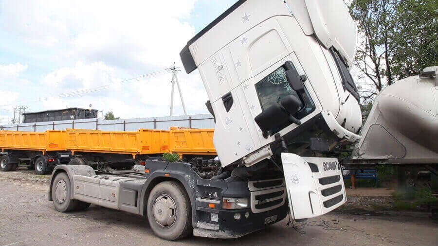 Установка ГБО на тягач Scania R400