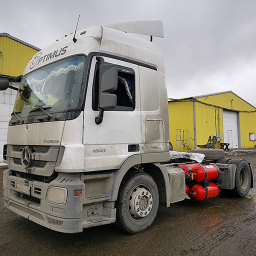 Газовое оборудование на Mercedes-Benz Actros 1841 LS