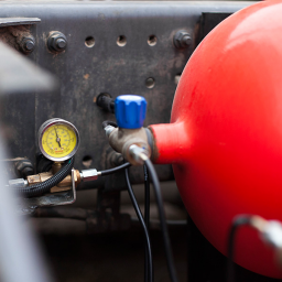 Газодизельная система на тягач Mercedes-Benz